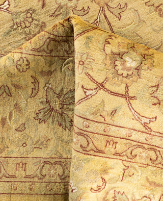 Fine Vibrance, One-of-a-Kind Hand-Knotted Area Rug  - Yellow, 6' 9" x 9' 10"