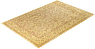 Fine Vibrance, One-of-a-Kind Hand-Knotted Area Rug  - Yellow, 6' 9" x 9' 10"