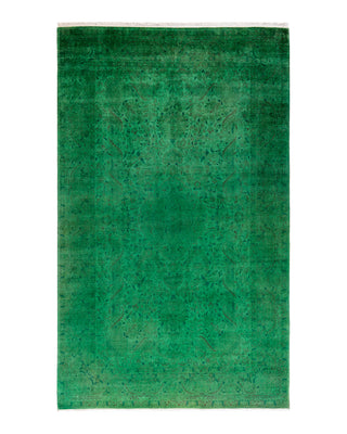 Modern Fine Vibrance Green Area Rug 6' 3" x 9' 8"