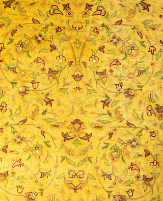 Fine Vibrance, One-of-a-Kind Hand-Knotted Area Rug  - Yellow, 2' 7" x 11' 8"