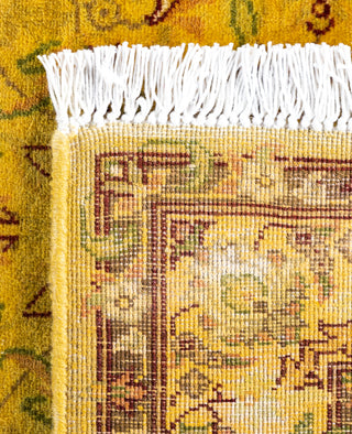 Fine Vibrance, One-of-a-Kind Hand-Knotted Area Rug  - Yellow, 2' 7" x 11' 8"