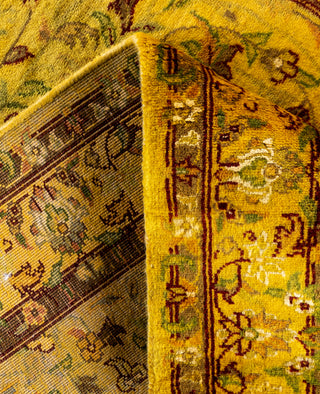 Fine Vibrance, One-of-a-Kind Hand-Knotted Area Rug  - Yellow, 2' 7" x 11' 8"