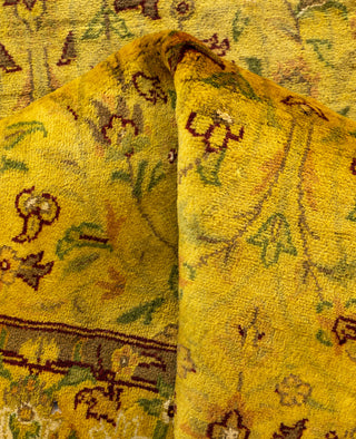 Fine Vibrance, One-of-a-Kind Hand-Knotted Area Rug  - Yellow, 2' 7" x 11' 8"