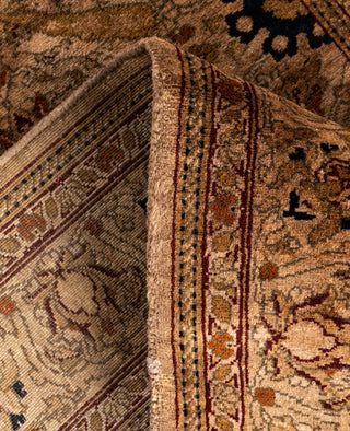 Fine Vibrance, One-of-a-Kind Hand-Knotted Area Rug  - Brown, 2' 7" x 11' 1"