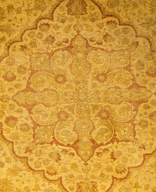 Fine Vibrance, One-of-a-Kind Hand-Knotted Area Rug  - Yellow, 4' 6" x 6' 9"