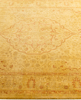 Fine Vibrance, One-of-a-Kind Hand-Knotted Area Rug  - Yellow, 4' 6" x 6' 9"