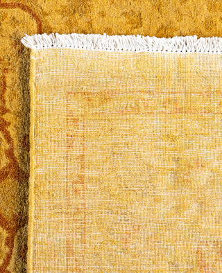 Fine Vibrance, One-of-a-Kind Hand-Knotted Area Rug  - Yellow, 4' 6" x 6' 9"