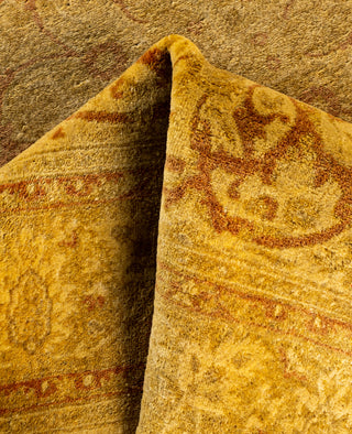 Fine Vibrance, One-of-a-Kind Hand-Knotted Area Rug  - Yellow, 4' 6" x 6' 9"