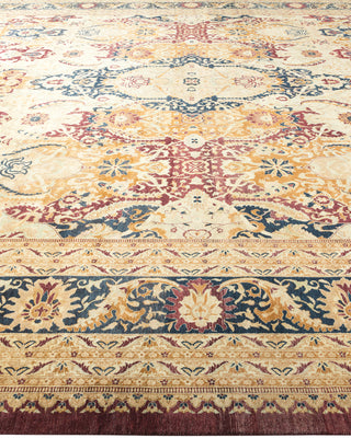 Traditional Hand Knotted Red Area Rug 12' 1" x 18' 0"