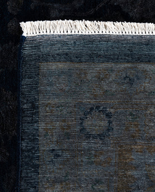 Contemporary Overdyed Wool Hand Knotted Black Area Rug 8' 1" x 10' 3"