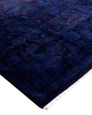 Fine Vibrance, One-of-a-Kind Hand-Knotted Area Rug  - Blue, 6' 2" x 9' 0"