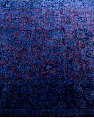 Fine Vibrance, One-of-a-Kind Hand-Knotted Area Rug  - Blue, 6' 2" x 9' 0"