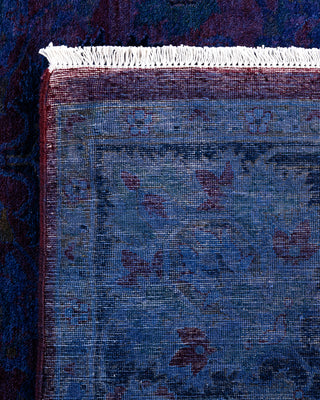 Fine Vibrance, One-of-a-Kind Hand-Knotted Area Rug  - Blue, 6' 2" x 9' 0"
