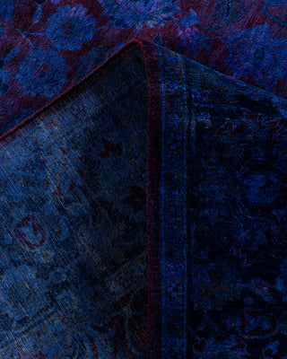 Fine Vibrance, One-of-a-Kind Hand-Knotted Area Rug  - Blue, 6' 2" x 9' 0"