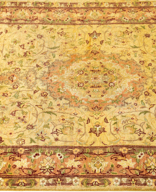 Fine Vibrance, One-of-a-Kind Hand-Knotted Area Rug  - Yellow, 2' 7" x 11' 3"