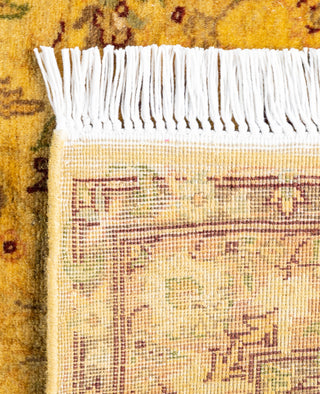 Fine Vibrance, One-of-a-Kind Hand-Knotted Area Rug  - Yellow, 2' 7" x 11' 3"