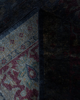 Overdyed Hand-Knotted Gray Area Rug 8' 2" x 10' 4"