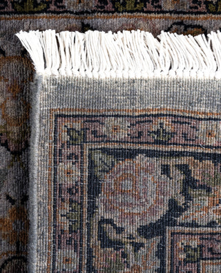 Contemporary Overdyed Wool Hand Knotted Gray Runner 2' 7" x 13' 5"