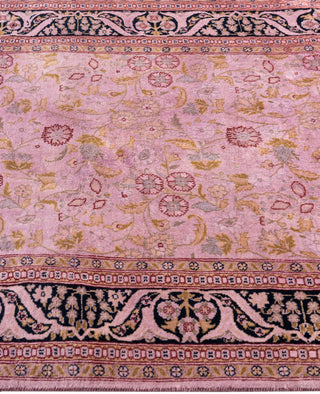 Fine Vibrance, One-of-a-Kind Hand-Knotted Area Rug  - Purple, 3' 2" x 5' 1"