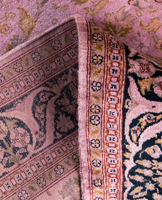 Fine Vibrance, One-of-a-Kind Hand-Knotted Area Rug  - Purple, 3' 2" x 5' 1"