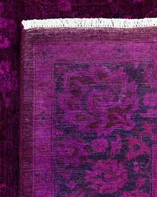 Fine Vibrance, One-of-a-Kind Hand-Knotted Area Rug  - Pink, 6' 2" x 9' 3"