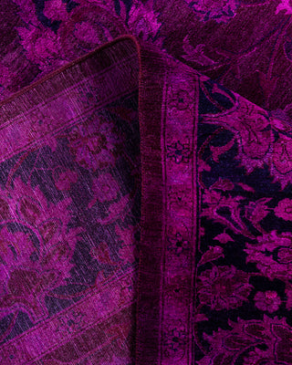 Fine Vibrance, One-of-a-Kind Hand-Knotted Area Rug  - Pink, 6' 2" x 9' 3"