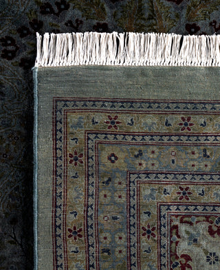 Overdyed One-of-a-Kind Wool Gray Area Rug 9' 10" x 17' 10"