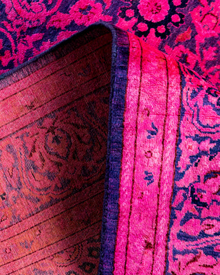 Fine Vibrance, One-of-a-Kind Hand-Knotted Area Rug  - Pink, 4' 2" x 6' 3"