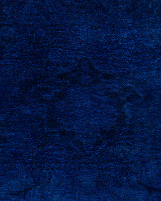 Fine Vibrance, One-of-a-Kind Hand-Knotted Runner Rug  - Blue, 6' 2" x 14' 5"