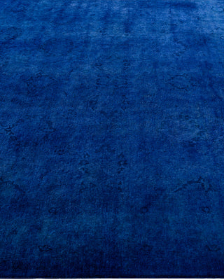 Fine Vibrance, One-of-a-Kind Hand-Knotted Runner Rug  - Blue, 6' 2" x 14' 5"