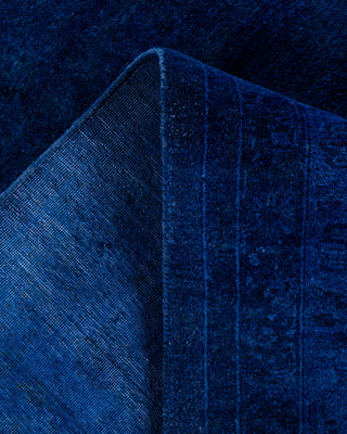 Fine Vibrance, One-of-a-Kind Hand-Knotted Area Rug  - Blue, 6' 1" x 9' 2"