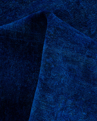 Fine Vibrance, One-of-a-Kind Hand-Knotted Area Rug  - Blue, 6' 1" x 9' 2"