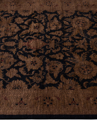 Overdyed Hand-Knotted Wool Modern-Contemporary Brown Runner 2' 8" x 6' 0"
