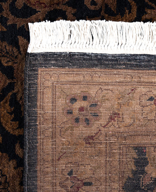 Overdyed Hand-Knotted Wool Modern-Contemporary Brown Runner 2' 8" x 6' 0"