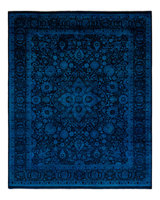Modern Fine Vibrance Blue Area Rug 8' 1" x 9' 10"