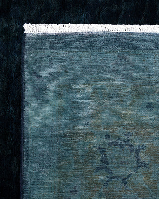 Fine Vibrance, One-of-a-Kind Hand-Knotted Area Rug  - Black, 6' 2" x 8' 10"