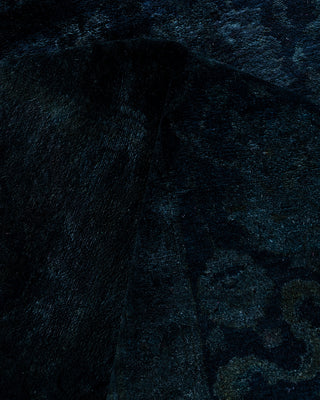 Fine Vibrance, One-of-a-Kind Hand-Knotted Area Rug  - Black, 6' 2" x 8' 10"