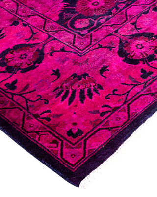 Fine Vibrance, One-of-a-Kind Hand-Knotted Area Rug  - Pink, 6' 2" x 8' 10"