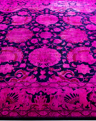 Fine Vibrance, One-of-a-Kind Hand-Knotted Area Rug  - Pink, 6' 2" x 8' 10"