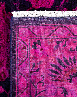 Fine Vibrance, One-of-a-Kind Hand-Knotted Area Rug  - Pink, 6' 2" x 8' 10"