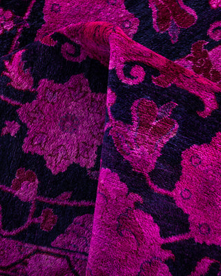 Fine Vibrance, One-of-a-Kind Hand-Knotted Area Rug  - Pink, 6' 2" x 8' 10"