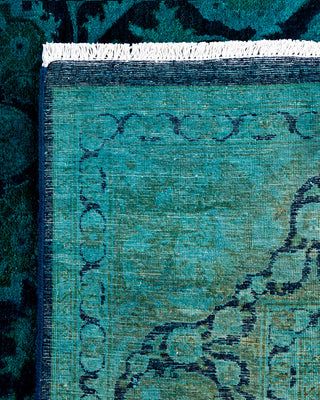 Fine Vibrance, One-of-a-Kind Hand-Knotted Area Rug  - Navy, 6' 1" x 8' 10"