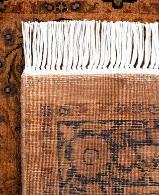 Overdyed Hand-Knotted Wool Modern-Contemporary Brown Area Rug 2' 7" x 4' 1"