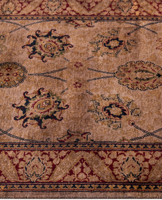 Overdyed Hand-Knotted Wool Modern-Contemporary Brown Runner 2' 6" x 8' 10"