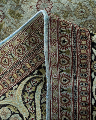 Contemporary Hand Knotted Overdyed Gray Area Rug 6' 3" x 9' 1"