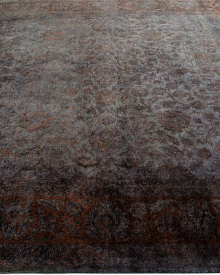 Contemporary Hand Knotted  Gray Area Rug 8' 4" x 10' 4"