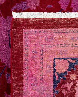 Fine Vibrance, One-of-a-Kind Hand-Knotted Area Rug  - Red, 13' 3" x 12' 1"