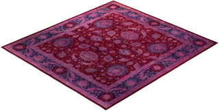 Fine Vibrance, One-of-a-Kind Hand-Knotted Area Rug  - Red, 13' 3" x 12' 1"