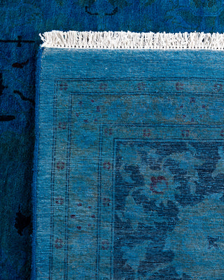 Fine Vibrance, One-of-a-Kind Hand-Knotted Area Rug  - Blue, 9' 2" x 16' 6"