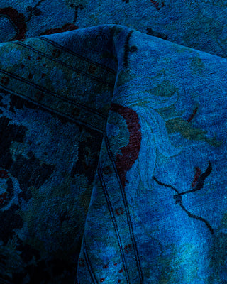 Fine Vibrance, One-of-a-Kind Hand-Knotted Area Rug  - Blue, 9' 2" x 16' 6"